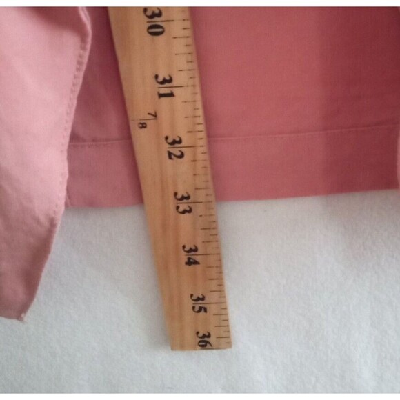 Elaine Rose Open Draped Cardigan Cover Womens Medium Pink Rose Long - Picture 5 of 8